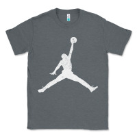 Charcoal Heather Slam Dunk Vintage Classic Tee - linhVisuals