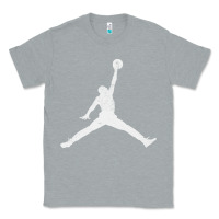Heather Grey Slam Dunk Vintage Classic Tee - linhVisuals