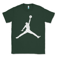 Sports Green Slam Dunk Vintage Classic Tee - linhVisuals
