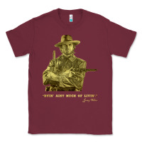 Burgundy the outlaw josey wales Classic Tee - linhVisuals