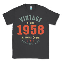 Smoke Vintage Since 1958 - 64th Birthday Retro Classic Classic Tee - linhVisuals