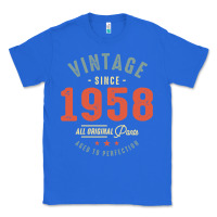 True Royal Vintage Since 1958 - 64th Birthday Retro Classic Classic Tee - linhVisuals