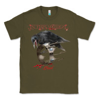 Army Green In This Moment Blood Classic Tee - linhVisuals