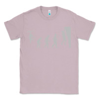Lilac funny rock climbing evolution Classic Tee - linhVisuals