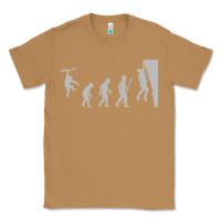 Toasted Coconut funny rock climbing evolution Classic Tee - linhVisuals