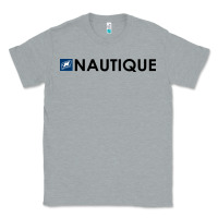 Heather Grey Nautique Boats Classic Tee - linhVisuals