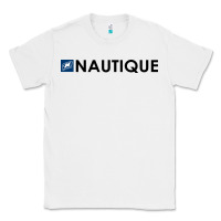 White Nautique Boats Classic Tee - linhVisuals