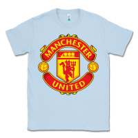 Dusty Blue manchester Classic Tee - linhVisuals