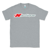 Heather Grey Nautique Boats Classic Tee - linhVisuals