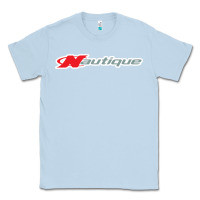 Dusty Blue Nautique Boats Classic Tee - linhVisuals