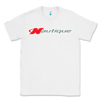 White Nautique Boats Classic Tee - linhVisuals