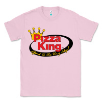 Bubblegum Pink Pizza King Cowboy Classic Tee - linhVisuals