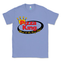 Colony Blue Pizza King Cowboy Classic Tee - linhVisuals