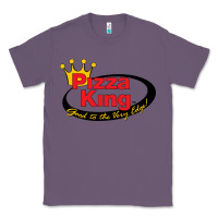 Lavender Pizza King Cowboy Classic Tee - linhVisuals