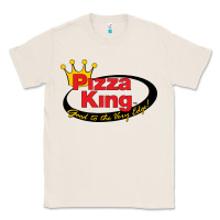 Natural Pizza King Cowboy Classic Tee - linhVisuals