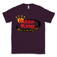 Plum Pizza King Cowboy Classic Tee - linhVisuals