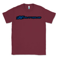 Burgundy Nautique Boats Classic Tee - linhVisuals