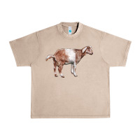 French Oak Nubian Goat Urban Heavy Tee - LillyAllenDesigns