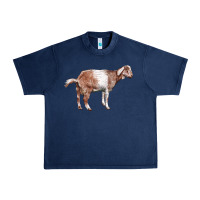 Navy Nubian Goat Urban Heavy Tee - LillyAllenDesigns