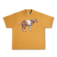 Peanut Butter Nubian Goat Urban Heavy Tee - LillyAllenDesigns