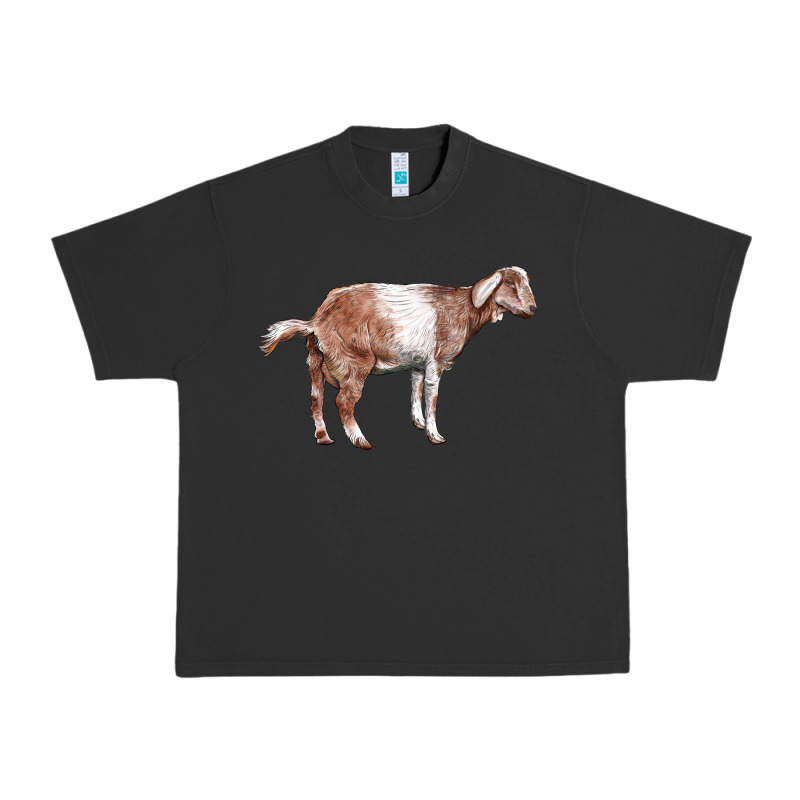 Nubian Goat Urban Heavy Tee by LillyAllenDesigns | Teevron