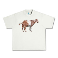 Pistachio Nubian Goat Urban Heavy Tee - LillyAllenDesigns