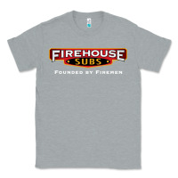 Heather Grey Firehouse Subs Classic Tee - linhVisuals