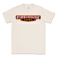 Natural Firehouse Subs Classic Tee - linhVisuals