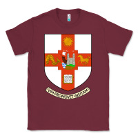 Burgundy university bristol Classic Tee - linhVisuals