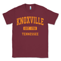 Burgundy knoxville tennessee tn vintage athletic sports design pullover hoodie Classic Tee - linhVisuals