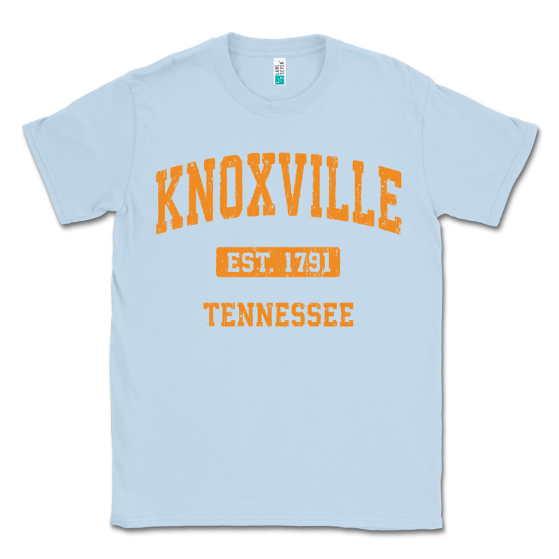Knoxville Tennessee Tn Vintage Athletic Sports Design Pullover Hoodie Classic Tee by linhVisuals | Teevron