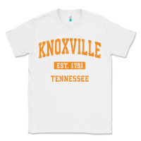 White knoxville tennessee tn vintage athletic sports design pullover hoodie Classic Tee - linhVisuals