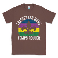 Chestnut laissez les bons temps rouler gift mardi gras masquerade t shirt Classic Tee - linhVisuals