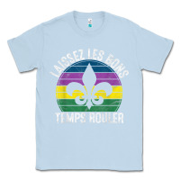 Dusty Blue laissez les bons temps rouler gift mardi gras masquerade t shirt Classic Tee - linhVisuals