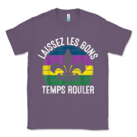 Lavender laissez les bons temps rouler gift mardi gras masquerade t shirt Classic Tee - linhVisuals