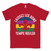 Red laissez les bons temps rouler gift mardi gras masquerade t shirt Classic Tee - linhVisuals