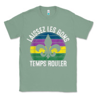 Sage laissez les bons temps rouler gift mardi gras masquerade t shirt Classic Tee - linhVisuals