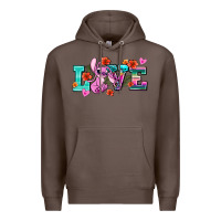 Coffee love stitch Premium Hoodie - AdoDesignShop