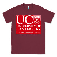 Burgundy university canterbury Classic Tee - linhVisuals