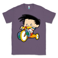 Lavender bobby on his bike   bobbys world Classic Tee - linhVisuals