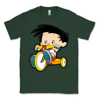 Sports Green bobby on his bike   bobbys world Classic Tee - linhVisuals