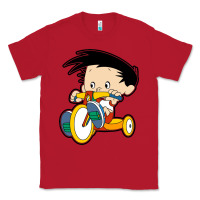 Red bobby on his bike   bobbys world Classic Tee - linhVisuals