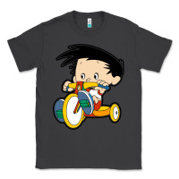 Smoke bobby on his bike   bobbys world Classic Tee - linhVisuals