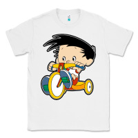 White bobby on his bike   bobbys world Classic Tee - linhVisuals