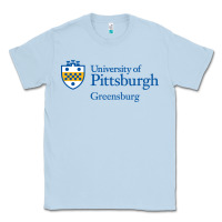 Dusty Blue University of Pittsburgh at Greensburg, Classic Tee - linhVisuals