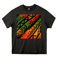 Asphalt african tribal seamless pattern Heavy Core Tee - BundleAndBundleShop