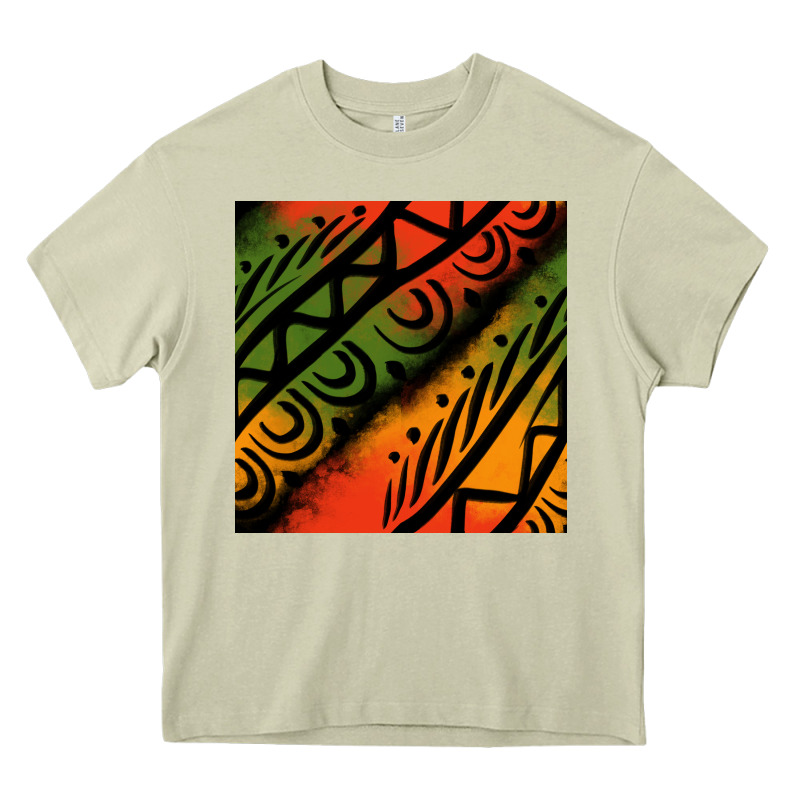 African Tribal Seamless Pattern Heavy Core Tee by BundleAndBundleShop | Teevron