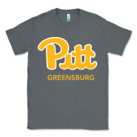 Charcoal Heather UPG, Pitt-Greensburg, Bobcats, Classic Tee - linhVisuals