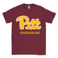 Burgundy UPG, Pitt-Greensburg, Bobcats, Classic Tee - linhVisuals