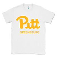 White UPG, Pitt-Greensburg, Bobcats, Classic Tee - linhVisuals
